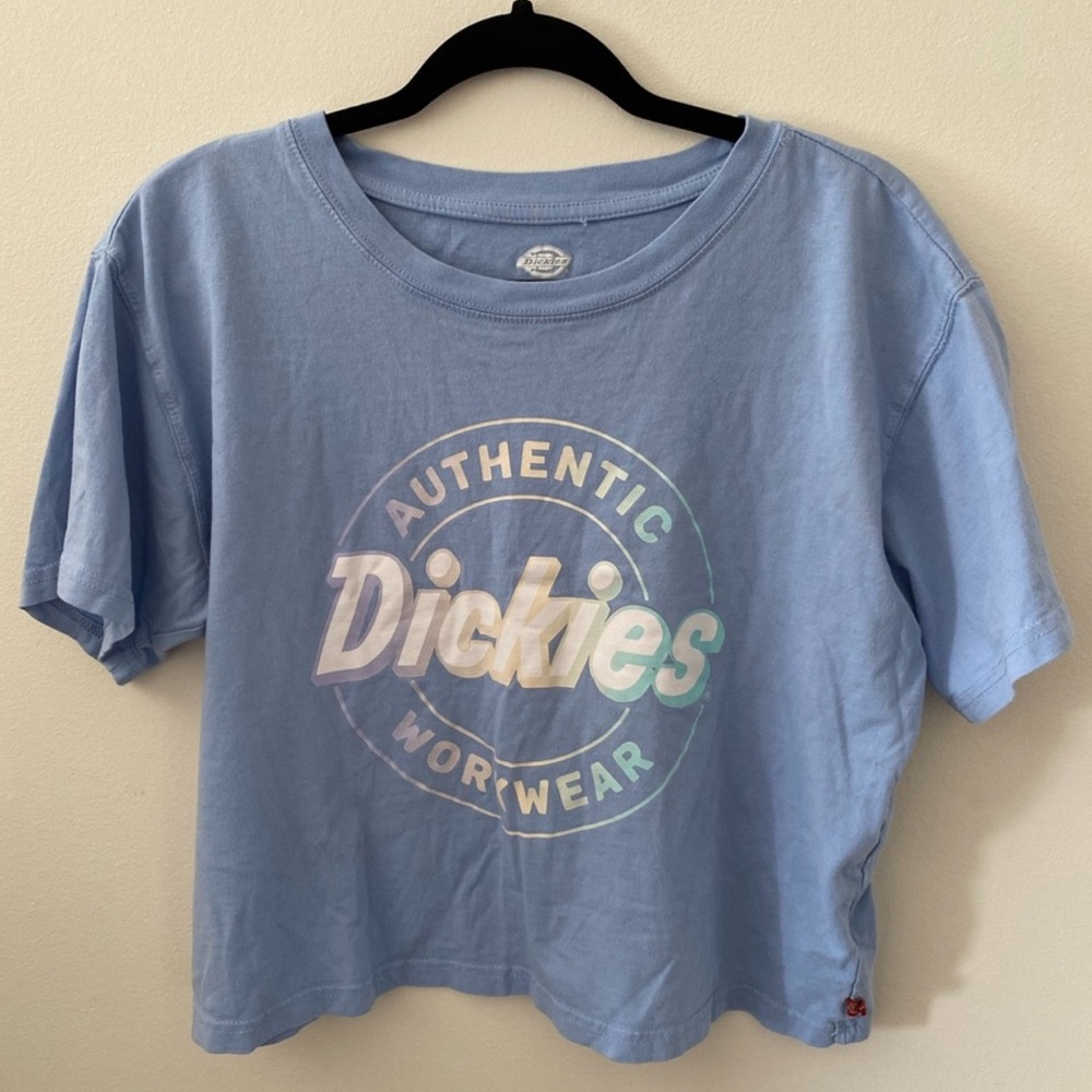 Dickies Blue Cropped T-shirt